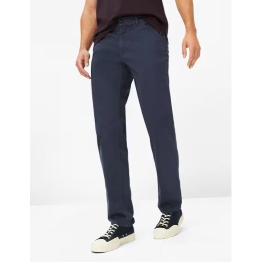 BRAX Mens Pants Blue Chino Style Cooper Regular Fit 5 Pocket Straight Leg 32x29